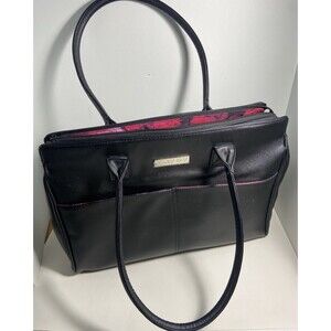 Mary Kay Large Zippered Black Tote Bag 17 by 12 inches high